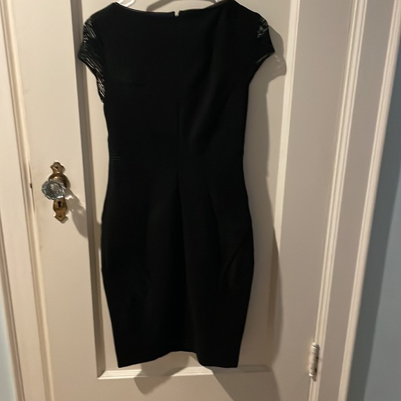 Black dress.  Viscose stretch.  From fitting. - Picture 5 of 5